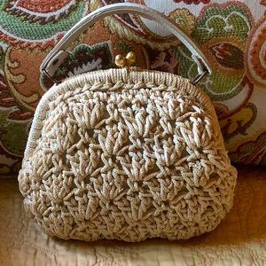 Vintage Crochet small bag